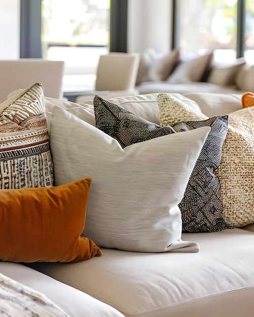 Cushions Covers Couch Many Pillows It by Orient Uniforms for customers in Dubai, Abu Dhabi, Sharjah, Ajman and across the UAE